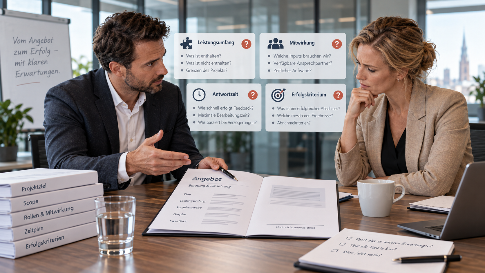 Erwartungsmanagement Kunden Dienstleistung